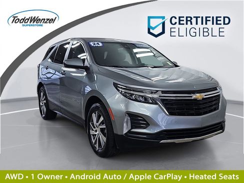 Certified 2024 Chevrolet Equinox LT w/ LPO, Floor Liner Package AWD/4WD image 1