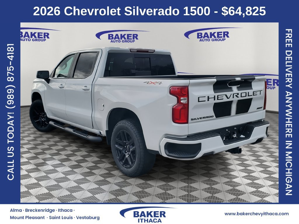 New 2026 Chevrolet Silverado 1500 RST w/ Rally Edition AWD/4WD image 3