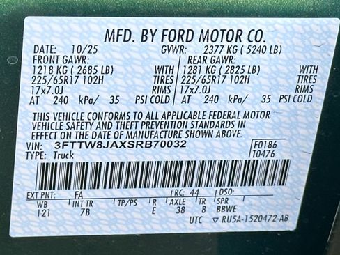 New 2025 Ford Maverick XLT w/ 4K Tow Package image 44