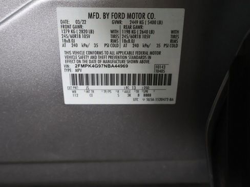 Used 2022 Ford Edge SE AWD/4WD image 46