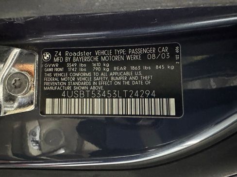 Used 2003 BMW Z4 3.0i image 30