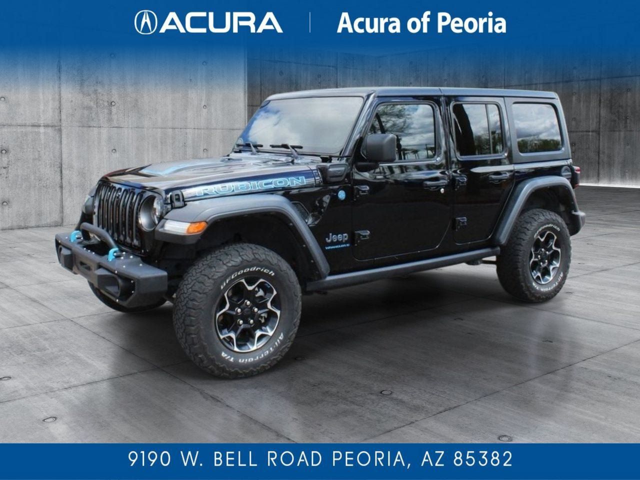 Used 2021 Jeep Wrangler Unlimited Rubicon 4xe w/ Cold Weather Group AWD/4WD image 1