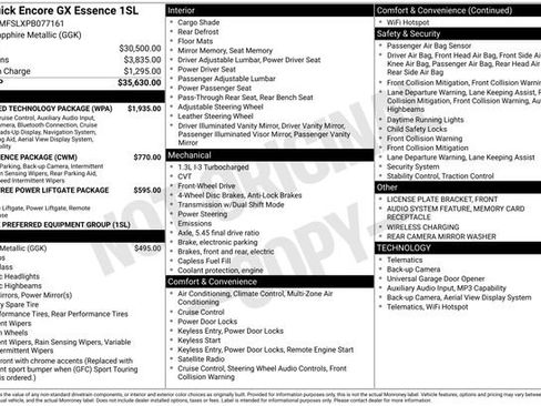 Certified 2023 Buick Encore GX Essence w/ Advanced Technology Package FWD image 28
