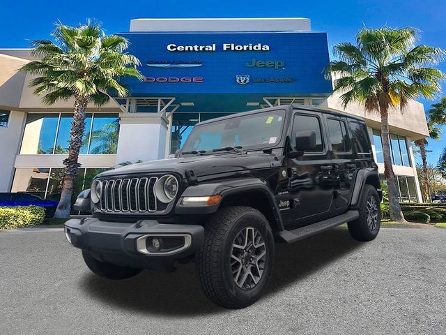Certified 2024 Jeep Wrangler Unlimited Sahara w/ Technology Group AWD/4WD image 9