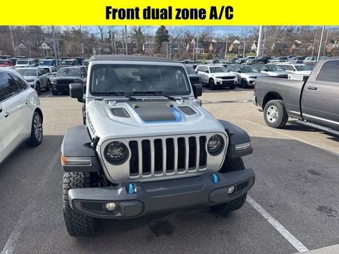 Used 2023 Jeep Wrangler Unlimited Rubicon 4xe w/ Cold Weather Group image 3