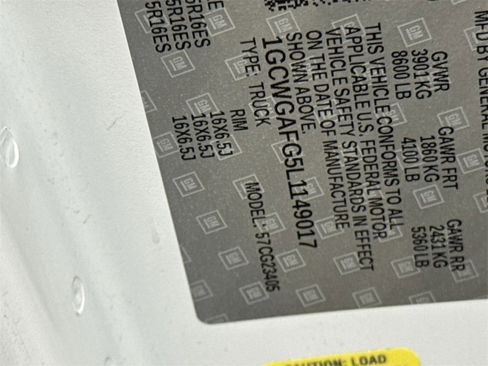 Used 2020 Chevrolet Express 2500 w/ Communications Package image 26