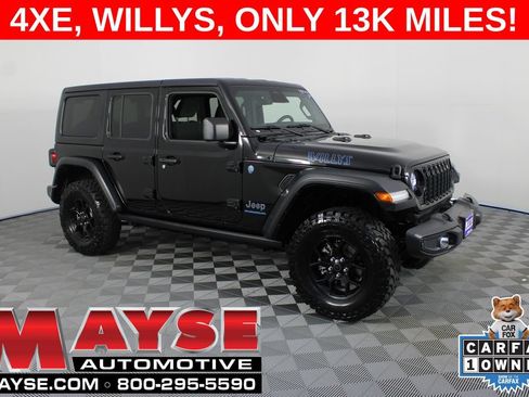 Used 2025 Jeep Wrangler Unlimited Sport S 4xe AWD/4WD image 1