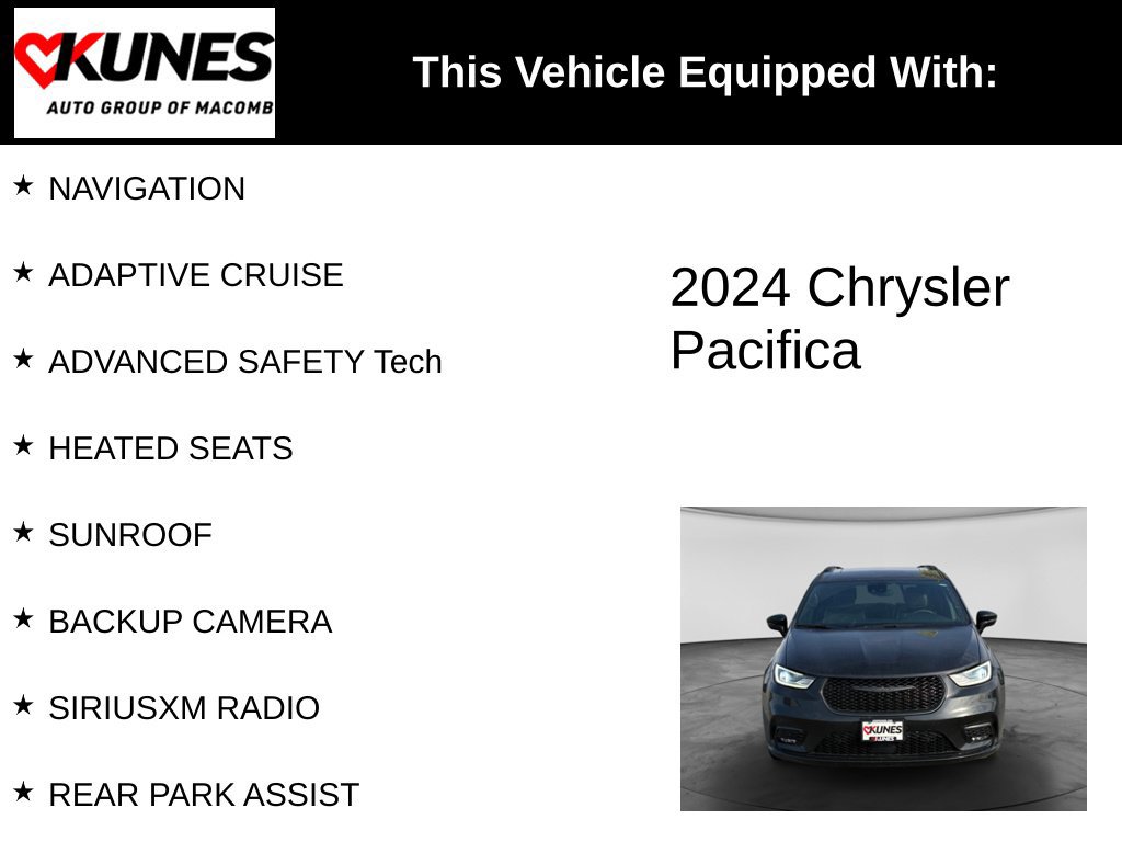 Used 2024 Chrysler Pacifica Premium FWD image 3