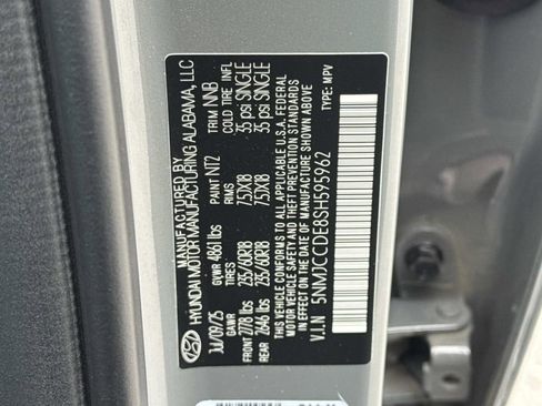 Used 2025 Hyundai Tucson SEL AWD/4WD image 30