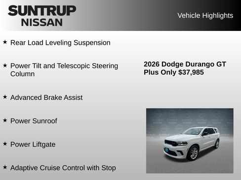 Used 2026 Dodge Durango GT AWD/4WD image 23
