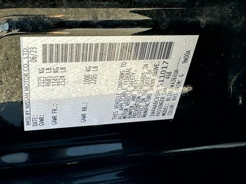 Used 2023 Nissan Maxima SV w/ Floor Mat Group image 24