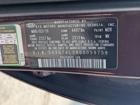 Used 2016 Kia Optima LX image 33
