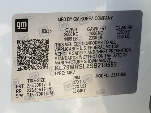 Certified 2025 Chevrolet TrailBlazer LT image 24