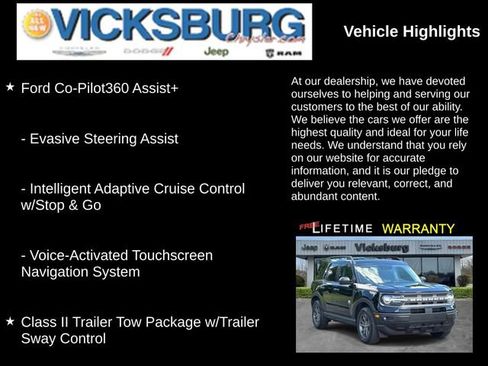 Used 2022 Ford Bronco Sport Big Bend w/ Convenience Package AWD/4WD image 25