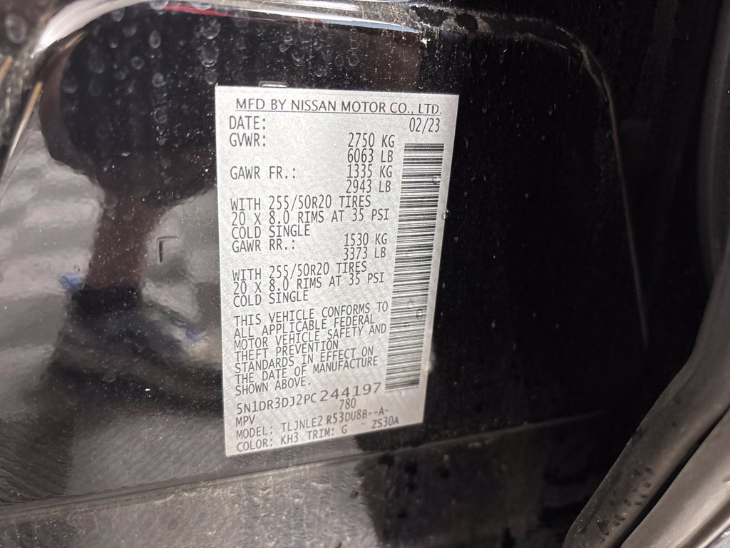 Used 2023 Nissan Pathfinder Platinum w/ Cargo Package AWD/4WD image 37