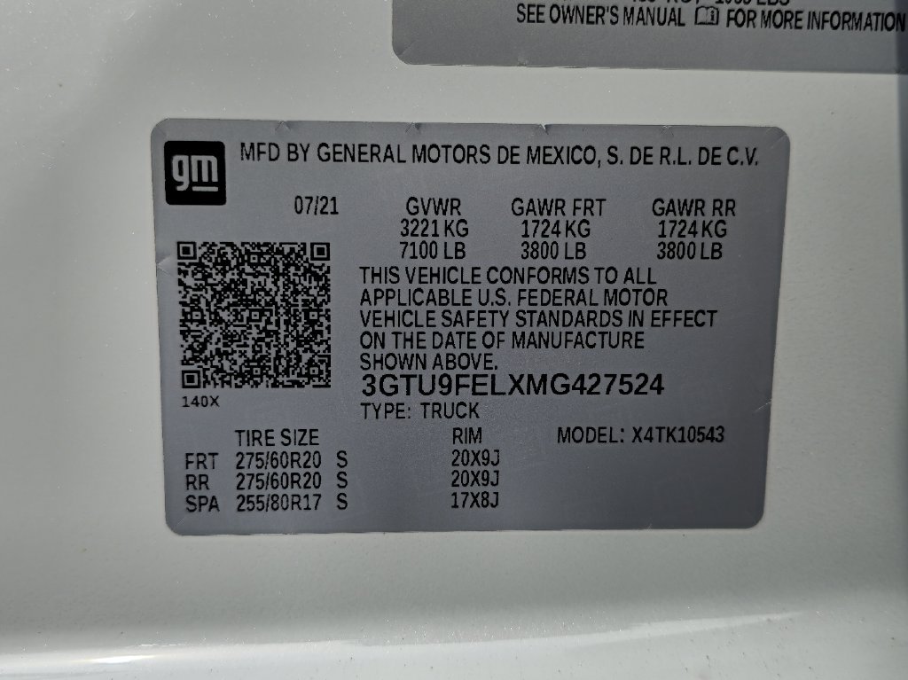 Certified 2021 GMC Sierra 1500 Denali w/ Driver Alert Package II AWD/4WD image 36