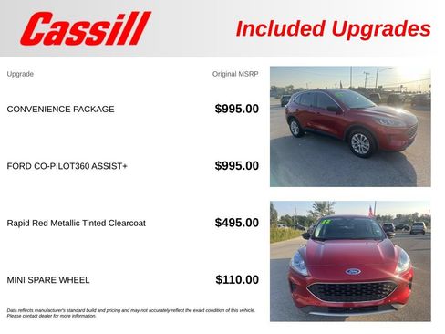 Used 2022 Ford Escape SE w/ Convenience Package FWD image 30