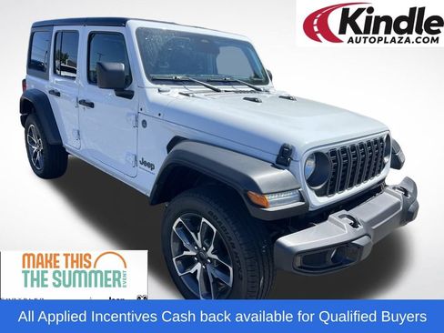 New 2025 Jeep Wrangler Unlimited Sport S 4xe w/ Convenience Group AWD/4WD image 1