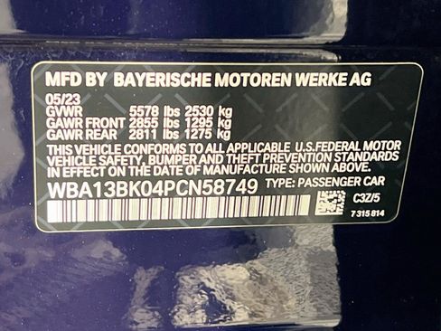 Used 2023 BMW M550i xDrive w/ Executive Package AWD/4WD image 34