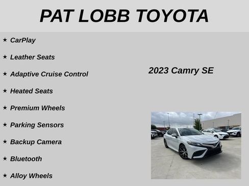 Used 2023 Toyota Camry SE FWD image 19