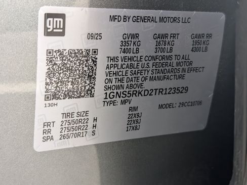 Used 2026 Chevrolet Tahoe RST w/ Comfort Package RWD image 41