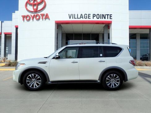 Used 2017 Nissan Armada Platinum w/ Captain Seat Package image 2