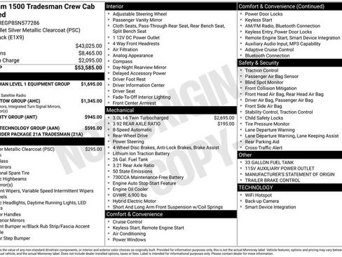 Used 2025 RAM 1500 Tradesman RWD image 17