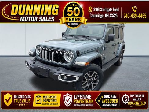 Used 2024 Jeep Wrangler Unlimited Sahara AWD/4WD image 1