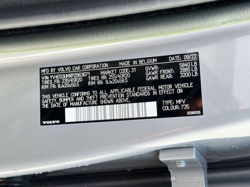 Used 2023 Volvo XC40 Recharge Ultimate AWD/4WD image 19