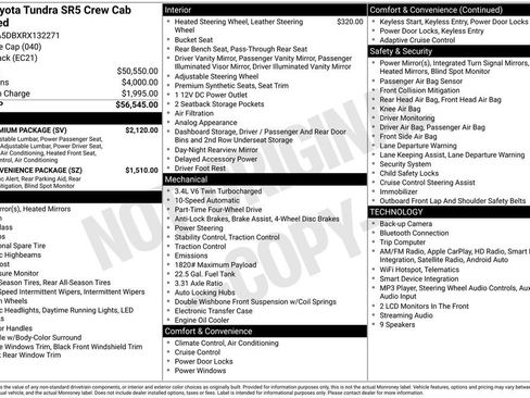 Used 2024 Toyota Tundra SR5 w/ SR5 Premium Package AWD/4WD image 5