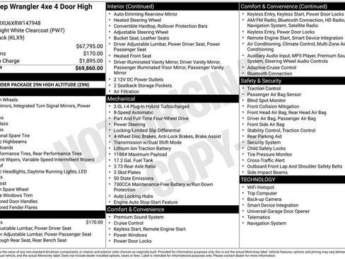 Used 2024 Jeep Wrangler High Altitude image 27