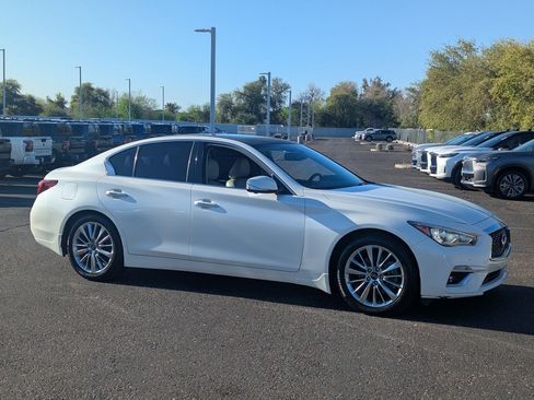 Used 2021 INFINITI Q50 Luxe w/ Cargo Package image 8