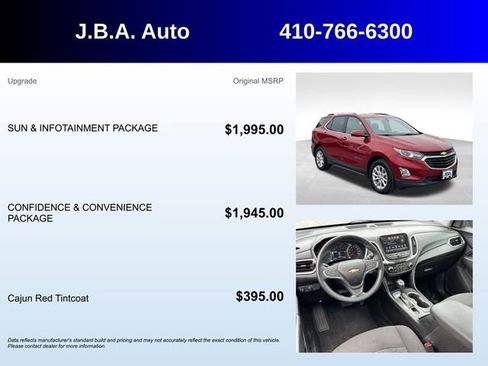 Used 2018 Chevrolet Equinox LT w/ Sun & Infotainment Package image 5