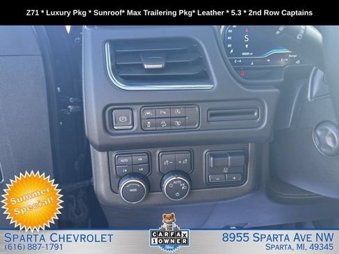 Used 2024 Chevrolet Tahoe Z71 w/ Luxury Package AWD/4WD image 10