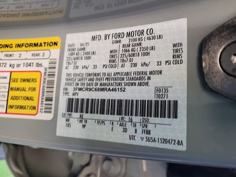 Used 2021 Ford Bronco Sport Outer Banks image 33