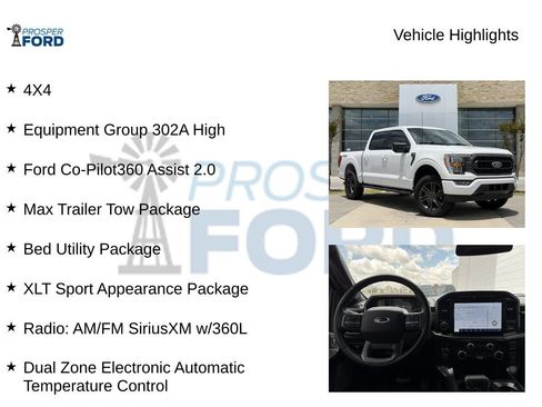 Used 2023 Ford F150 XLT w/ Equipment Group 302A High AWD/4WD image 5