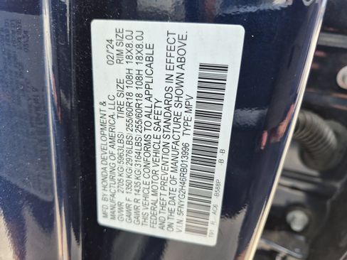 Certified 2024 Honda Pilot EX-L image 24