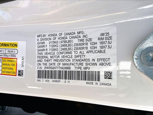 Used 2026 Honda CR-V EX-L image 35