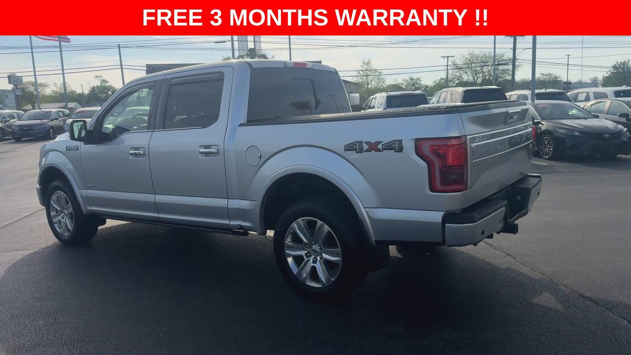 Used 2016 Ford F150 Platinum w/ Equipment Group 701A Luxury AWD/4WD image 7