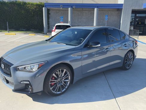 Used 2024 INFINITI Q50 Red Sport 400 image 3