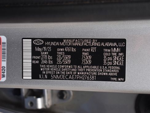 Used 2023 Hyundai Tucson Limited image 43