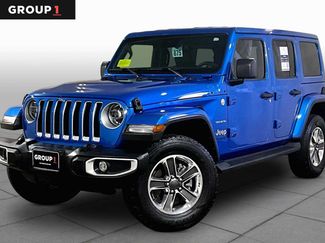 Used 2021 Jeep Wrangler Unlimited Sahara AWD/4WD video 1