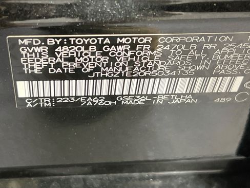 Used 2024 Lexus IS 350 F Sport w/ Blackout Package AWD/4WD image 32