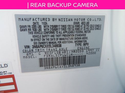 Used 2025 Nissan Kicks SV w/ Charging Package image 13