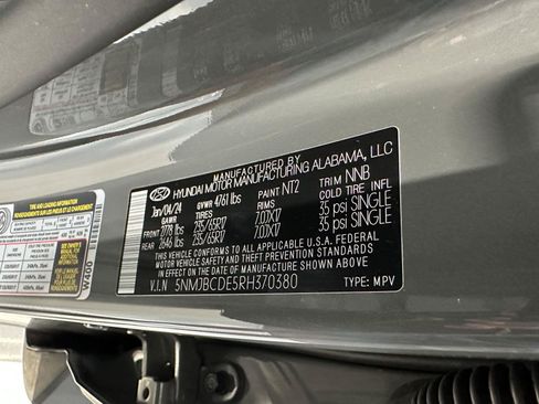 Certified 2024 Hyundai Tucson SEL AWD/4WD image 16