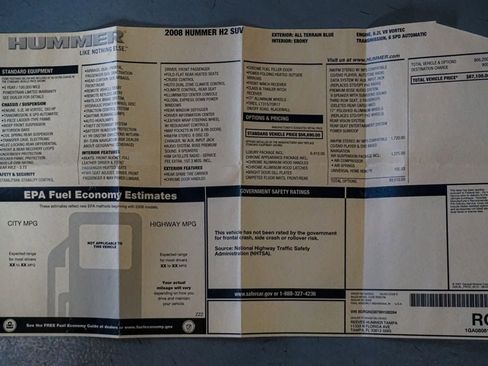 Used 2008 HUMMER H2 *Only 48k Miles* *1-Owner* *Fl image 74