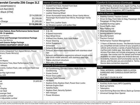 Certified 2023 Chevrolet Corvette Z06 image 32