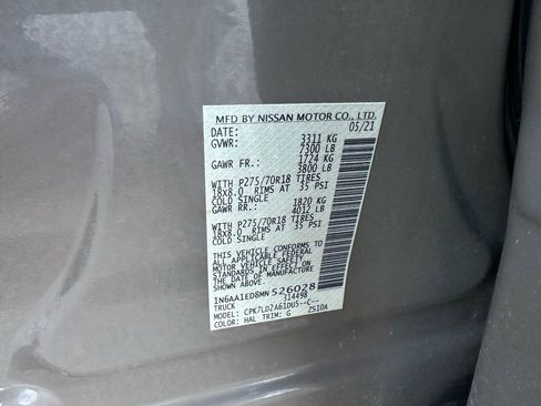 Used 2021 Nissan Titan PRO-4X w/ Off Road Protection Package image 49