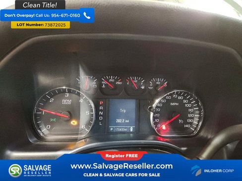 Used 2017 Chevrolet Silverado 1500 W/T AWD/4WD image 12
