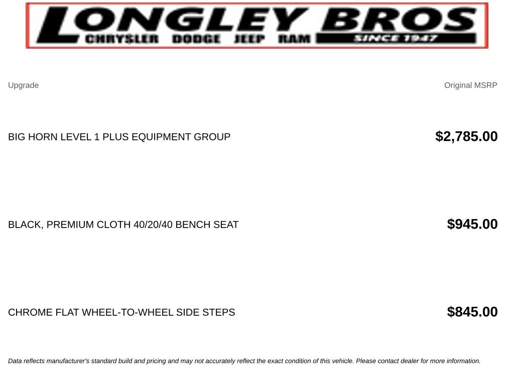 Used 2026 RAM 2500 Big Horn AWD/4WD image 2